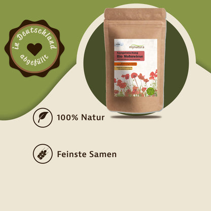 Mynatura Bio Mohnwiese Saatgutmischung 3g — Abbildung 2
