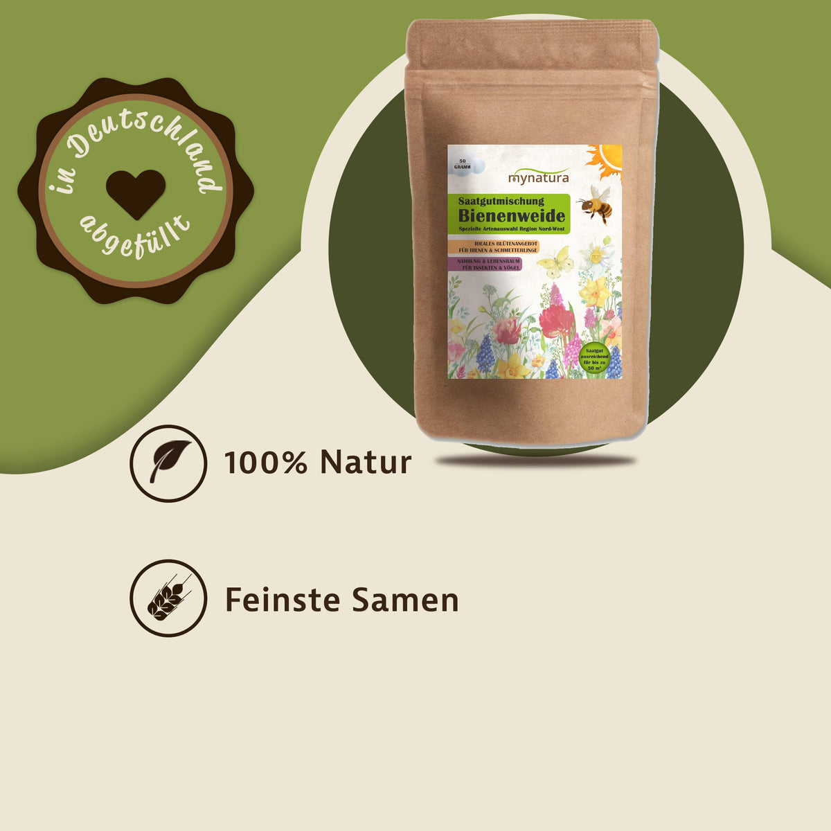 Mynatura Bienenweide Nord-Ost - 50g — Abbildung 2