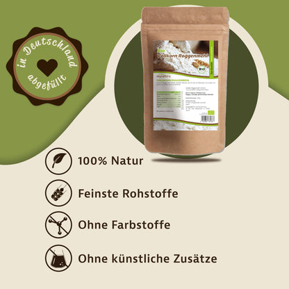 Mynatura Bio Roggenmehl - (1000g) — Abbildung 2