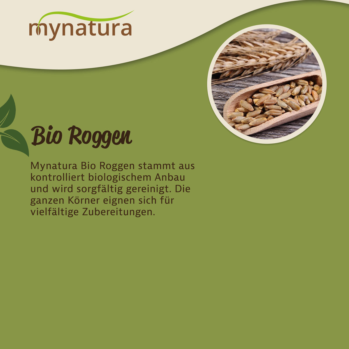 Mynatura Bio Roggen Vollkorn - in verschiedenen Größen — Abbildung 3