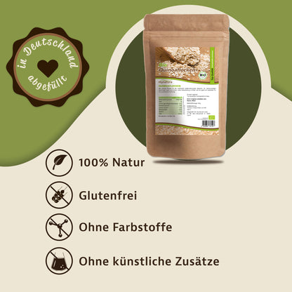 Mynatura Bio Quinoaflocken - in verschiedenen Größen — Abbildung 2