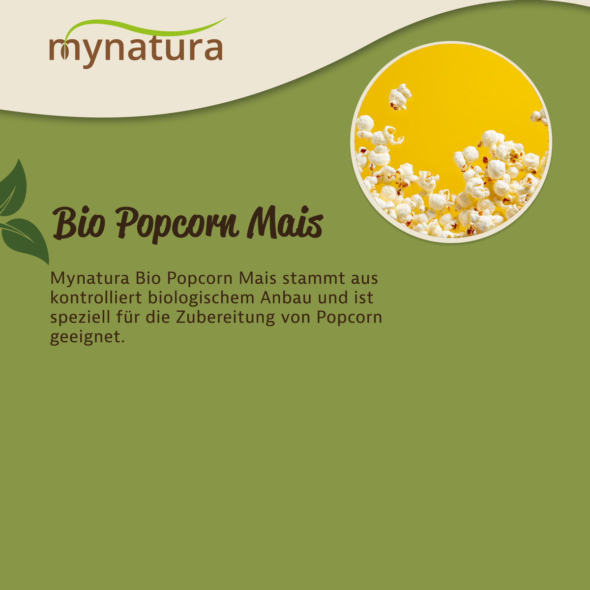 Mynatura Bio Popcornmais - 1000g in verschiedenen Größen — Abbildung 3
