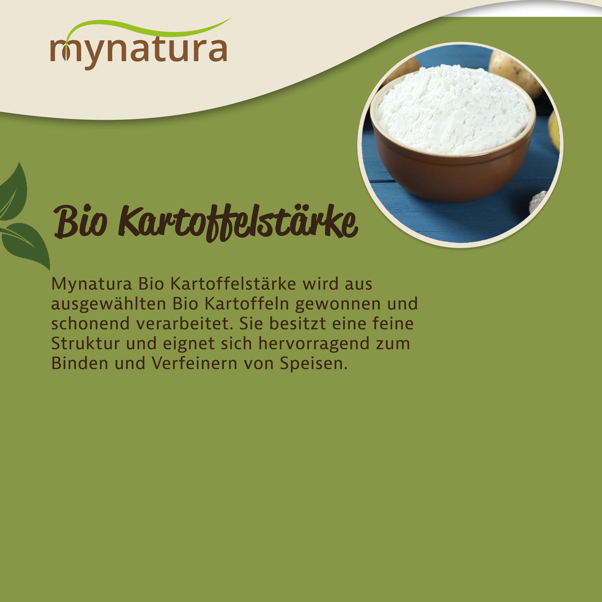 Mynatura Bio Kartoffelstärke - in verschiedenen Größen — Abbildung 3