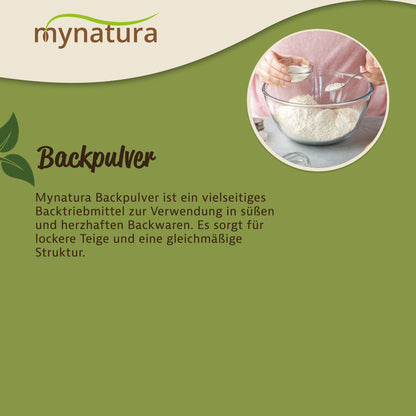 Mynatura Backpulver - Feines Pulver in verschiedenen Größen — Abbildung 3