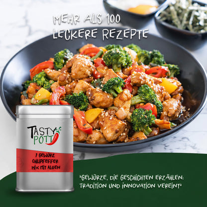 Tasty Pott 7 Gewürz Chilipfeffer mit Algen - im Beutel — Abbildung 5