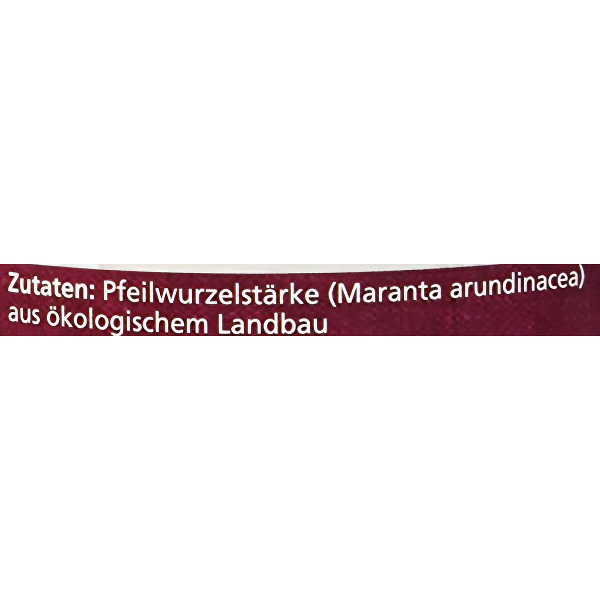 Arche Pfeilwurzelstärke — Abbildung 5