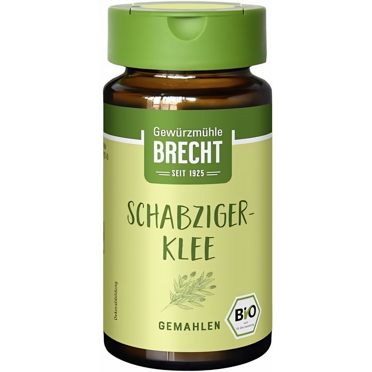 Brecht Schabzigerklee gemahlen - Glas 20g