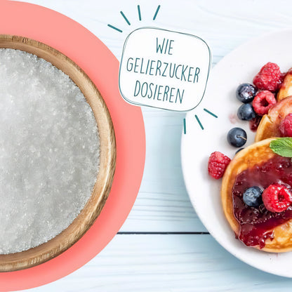 BORCHERS Gelier Schugga mit Xylit, Alternative zu Gelierzucker, auf Grundlage von Xylit, 1:1 wie Zucker, kalorienreduziert, zuckerarm, Zuckerersatz, Süßungsmittel (300g Pack)) — Abbildung 5