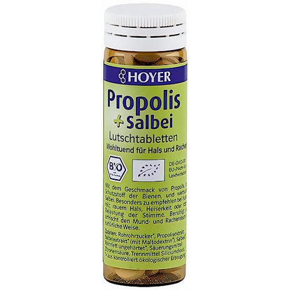 Hoyer Propolis & Salbei Lutschtabletten Bio, 60 Tabs(30 g) 1er — Abbildung 2