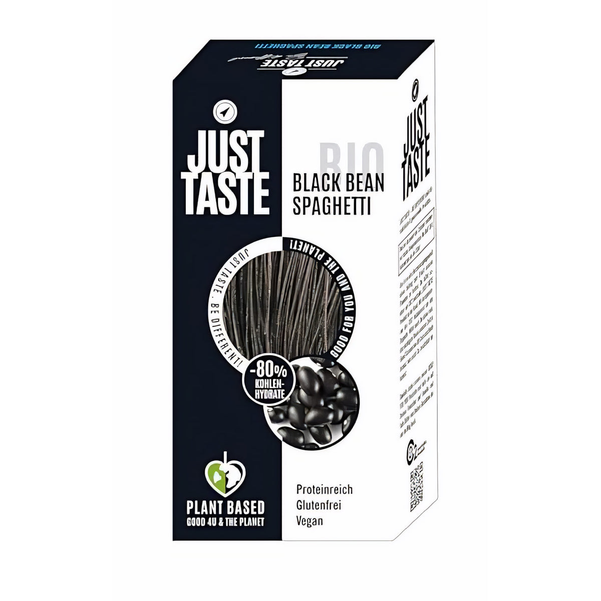 JUST TASTE - 3 BIO Superfood Bohnen Pasta Sorten - 6er Pack á 250g (2 x Edamame, 2x Kichererbse, 2x Black Beans) — Abbildung 5