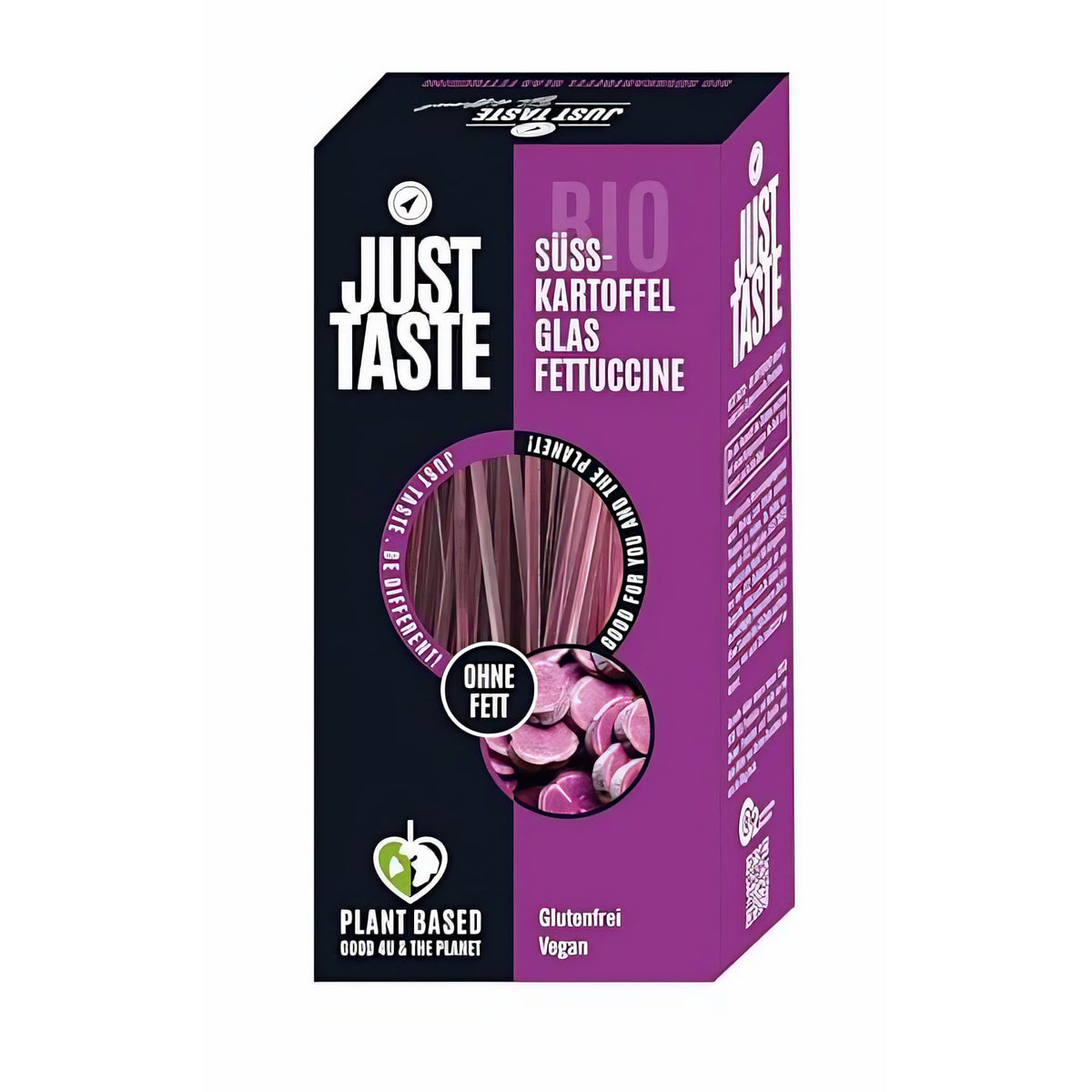 JUST TASTE - Die Famosen BIO Süßkartoffel Pasta Sorten - 6er Pack á 250g (2x Kurkuma Süßkartoffel, 2x Lila Süßkartoffel, 2 Weisse Süßkartoffel) — Abbildung 5