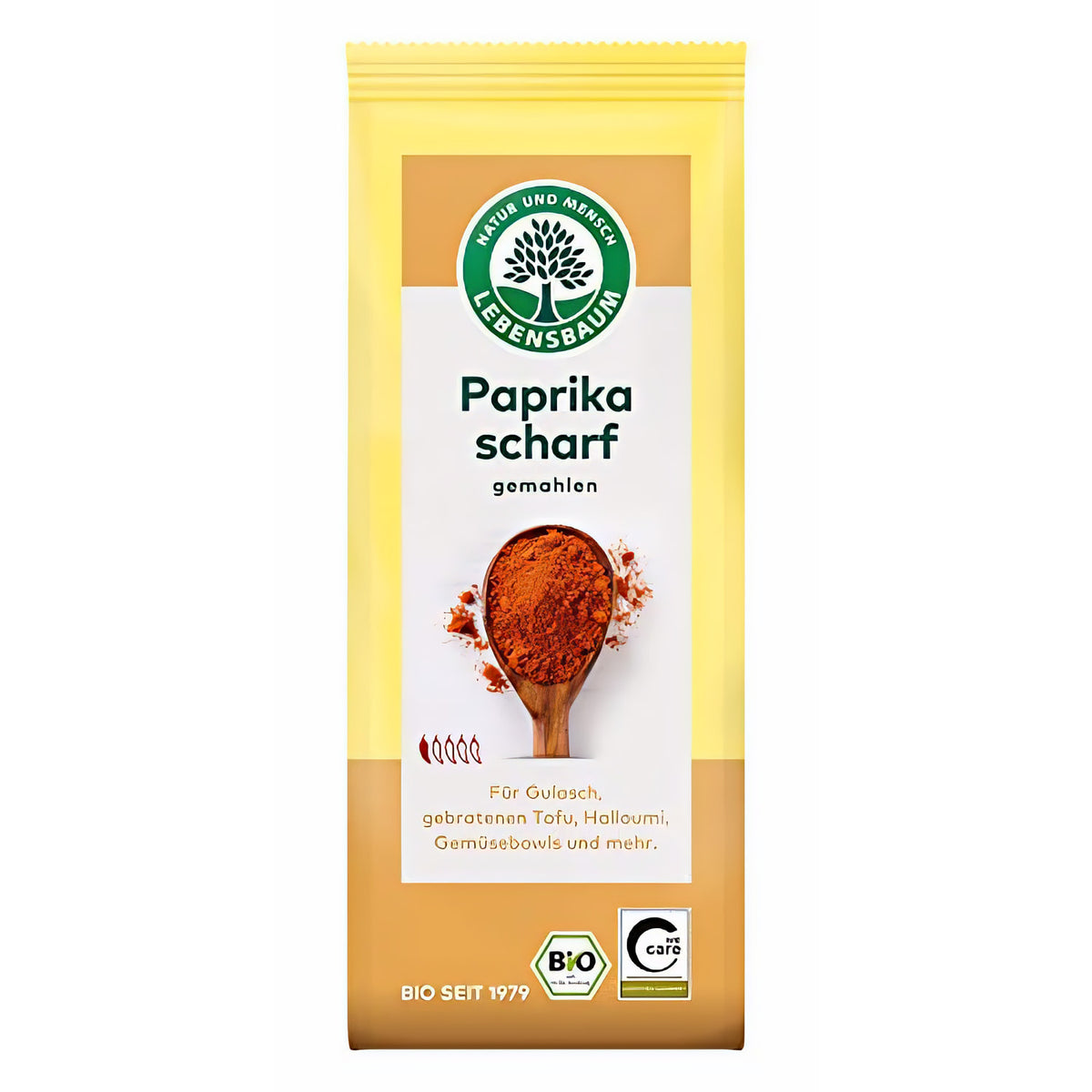 Lebensbaum Paprika Scharf gemahlen, 50 g