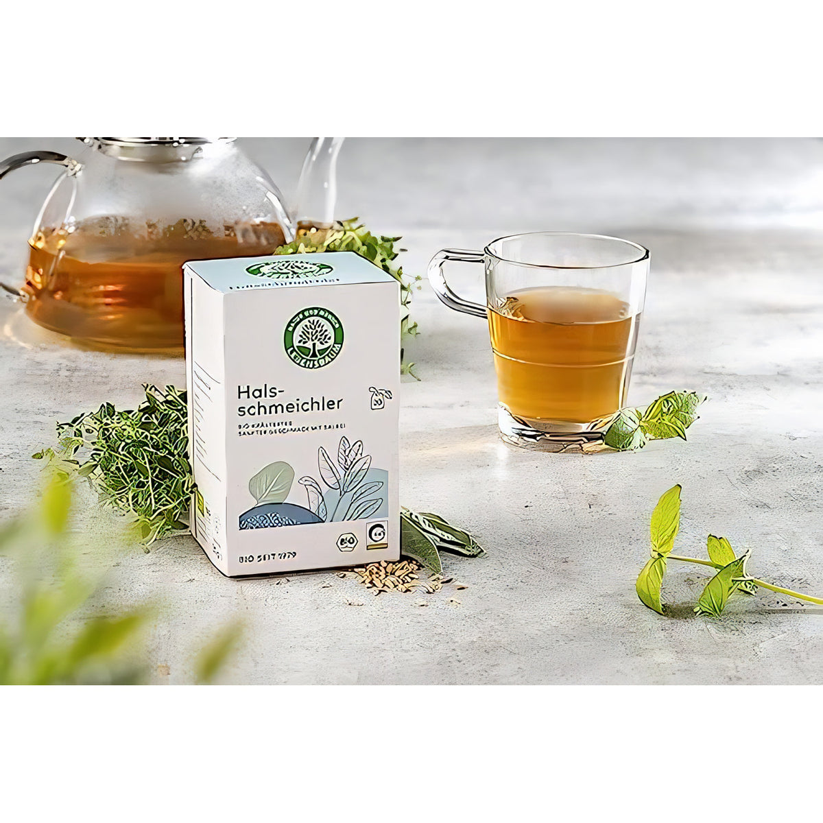 Lebensbaum Halsschmeichler Kräutertee 40 g — Abbildung 3