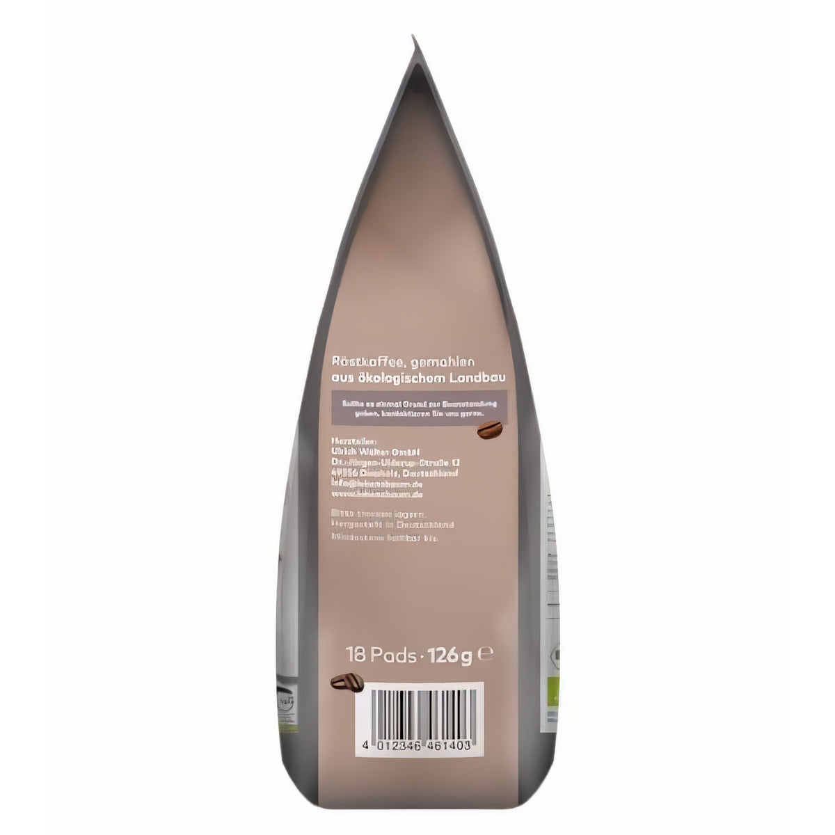 Lebensbaum Espresso Minero Pads, Bio-Kaffee aus Arabica-Robusta-Bohnen 126 g — Abbildung 2