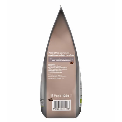 Lebensbaum Espresso Minero Pads, Bio-Kaffee aus Arabica-Robusta-Bohnen 126 g — Abbildung 2
