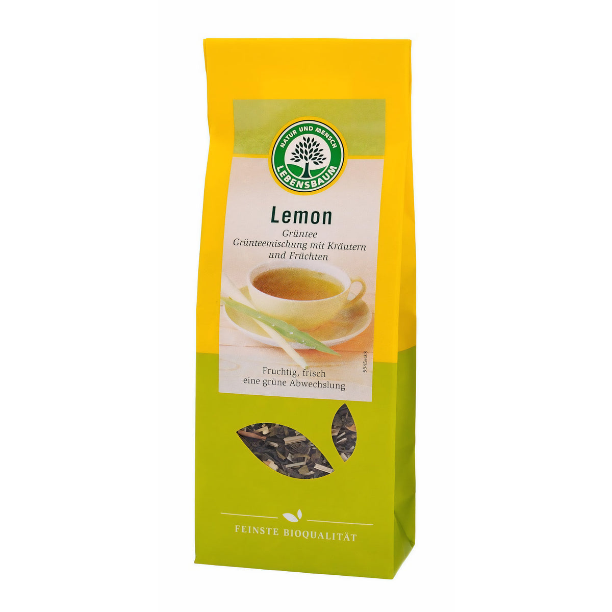 LEBENSBAUM Grüntee China, Bio-Grüntee mit duftig-herber Note, Gunpowder Blatt, 100 g — Abbildung 2