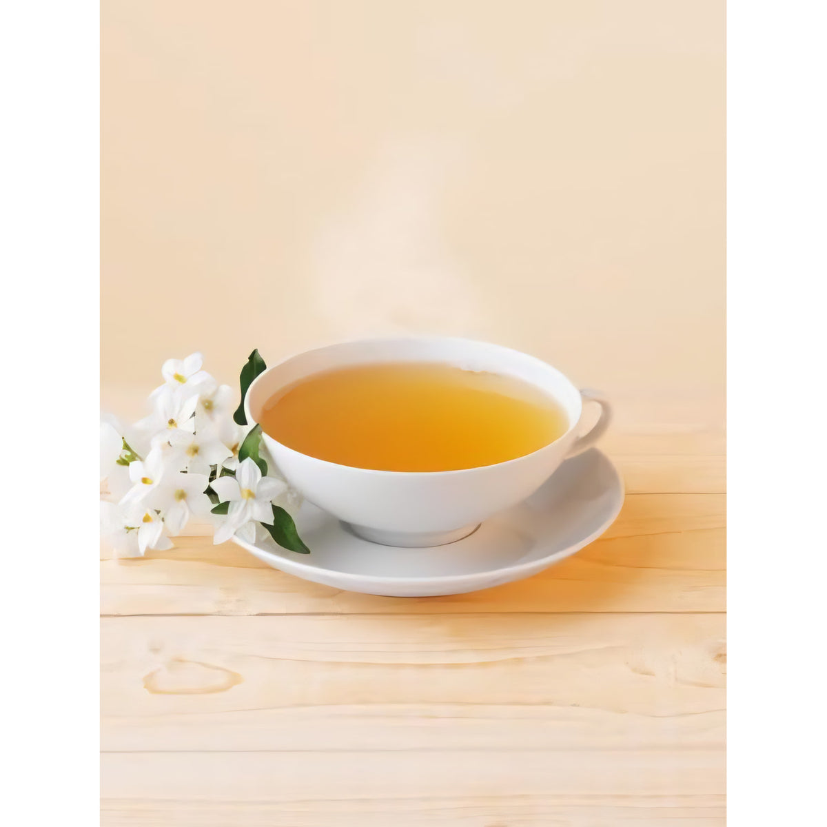 LEBENSBAUM Grüntee Jasmin Blatt, Bio-Grüntee mit duftiger Note, zarter Geschmack, reiner Jasmin-Tee, 75 g — Abbildung 3