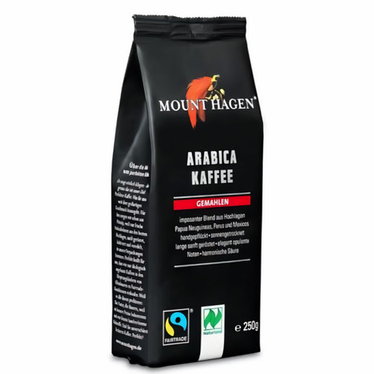 Mount Hagen bio & fair Arabica Kaffee gemahlen, 250g