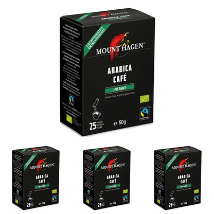 Mount Hagen bio & fair Arabica Kaffee, decaf Instant, 25x2g — Abbildung 2