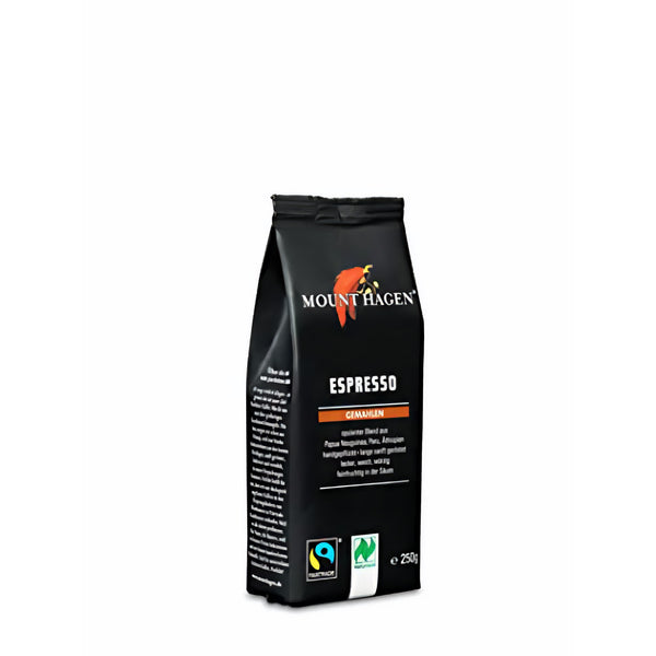 Mount Hagen Bio FT Naturland Espresso Gemahlen 250g