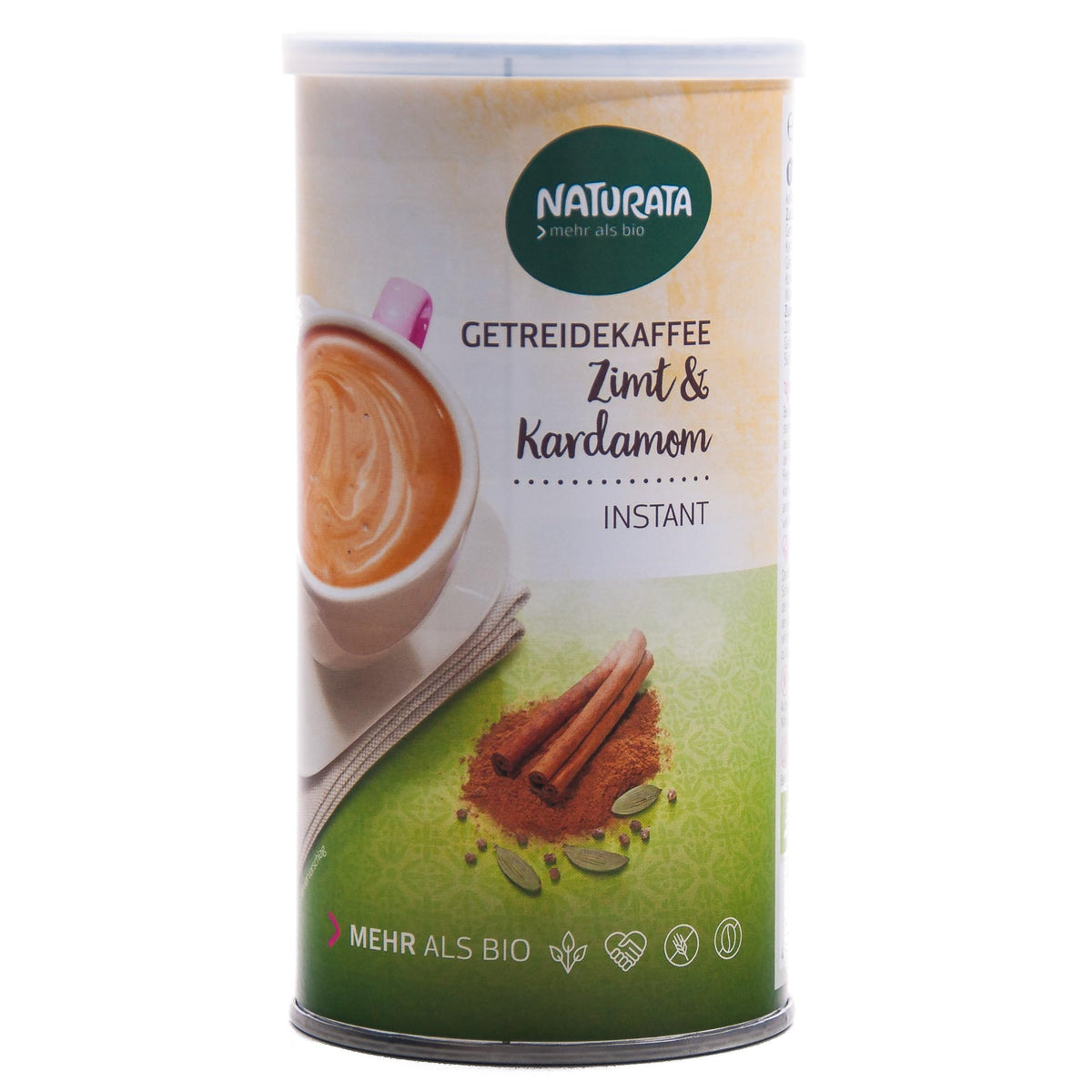 Naturata Bio Getreidekaffee Zimt & Kardamom instant Dose 125 g — Abbildung 4