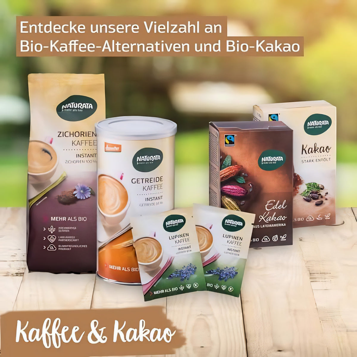 Naturata Bio Zichorienkaffee Instant Nachfüllbeutel 220 g — Abbildung 3