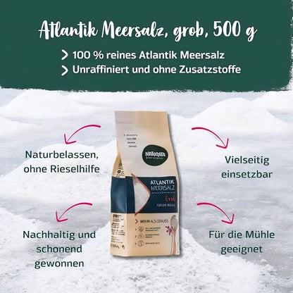 Naturata Atlantik Meersalz - Grob 500g — Abbildung 4