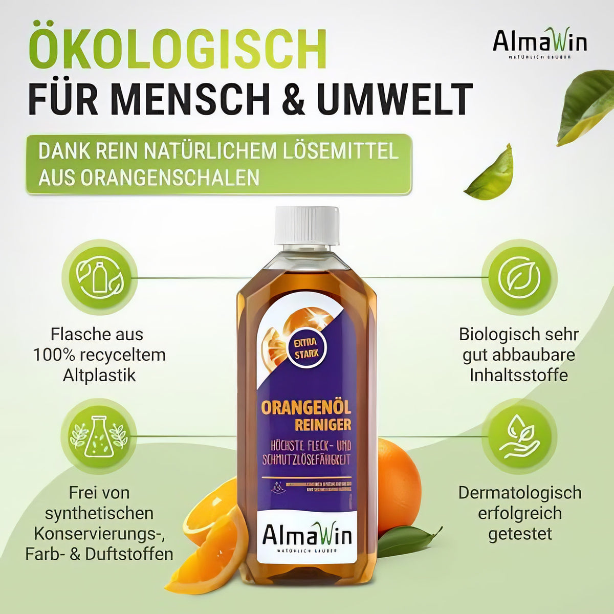 AlmaWin Orangenöl Reiniger Extra Stark — Abbildung 4