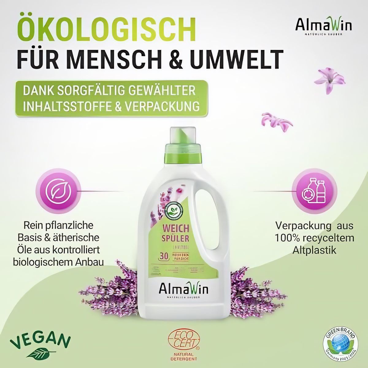 AlmaWin Weichspüler Lavendel — Abbildung 4