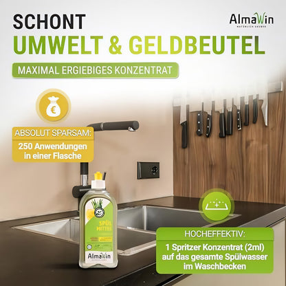 AlmaWin Spülmittel Zitronengras — Abbildung 3