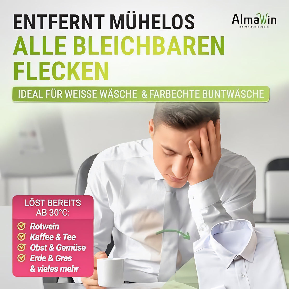 AlmaWin Sauerstoffbleiche Pulver — Abbildung 3