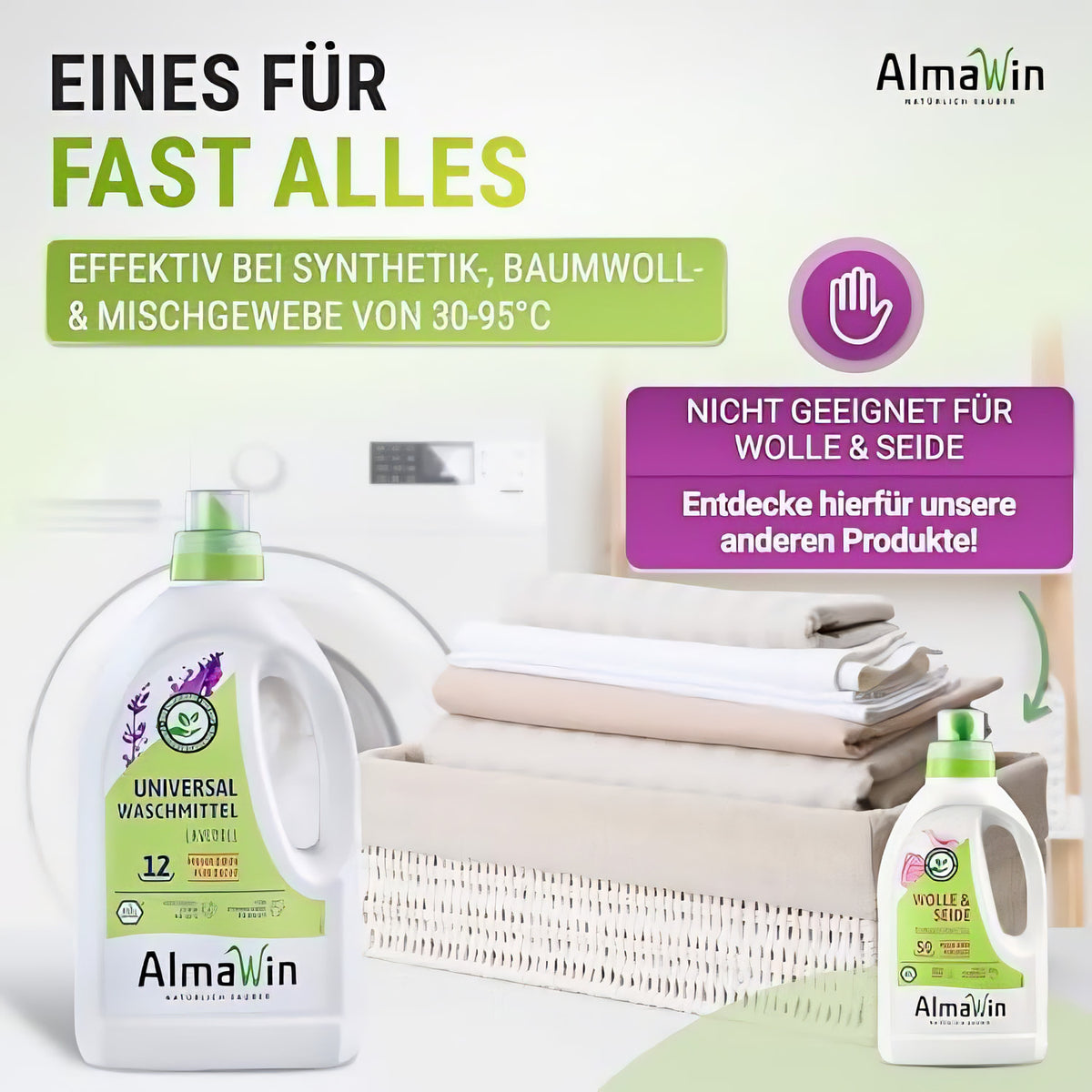 AlmaWin Universal Waschmittel - Flüssig — Abbildung 5