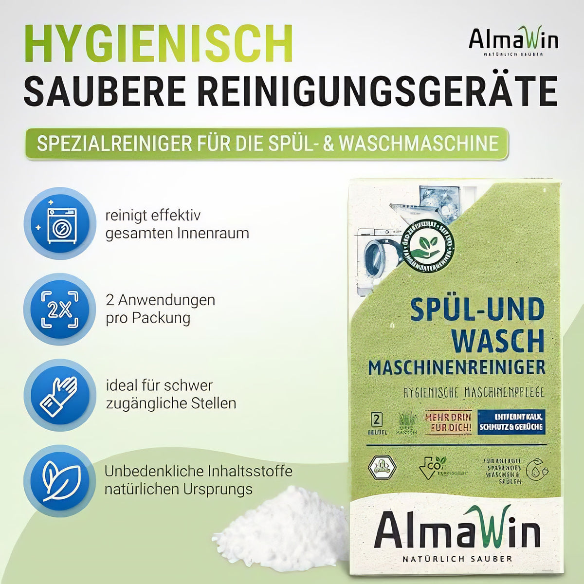 AlmaWin Spül- & Waschmaschinenreiniger — Abbildung 2