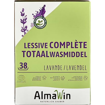 AlmaWin Vollwaschmittel Pulver Lavendel — Abbildung 3