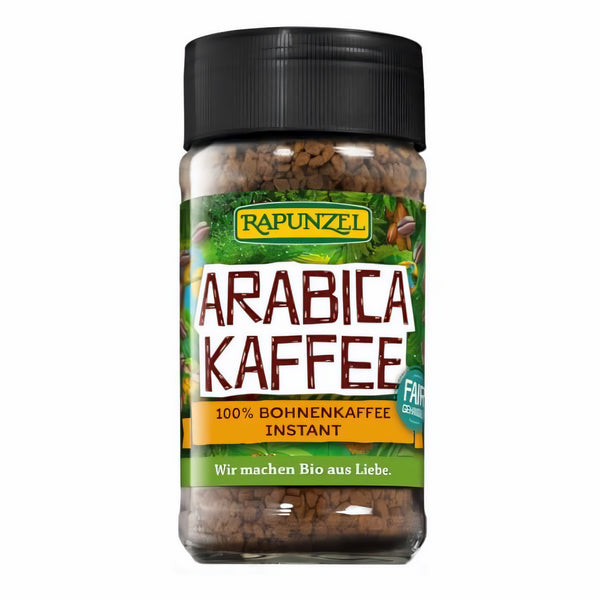 Rapunzel Bio Kaffee Instant Arabica – 100 g Glas