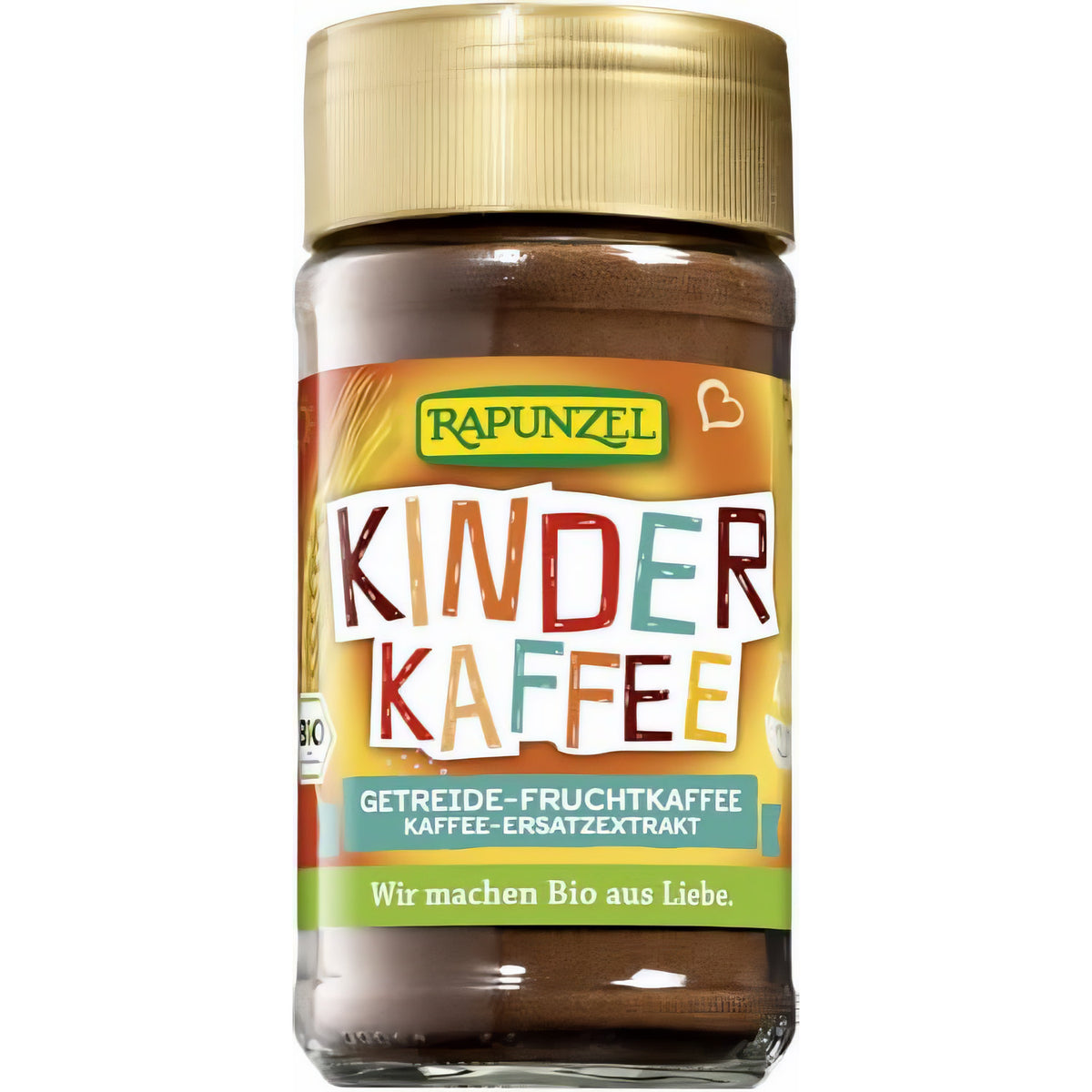 Rapunzel Bio Kinderkaffee Instant Getreide-Fruchtkaffee 80g Gals