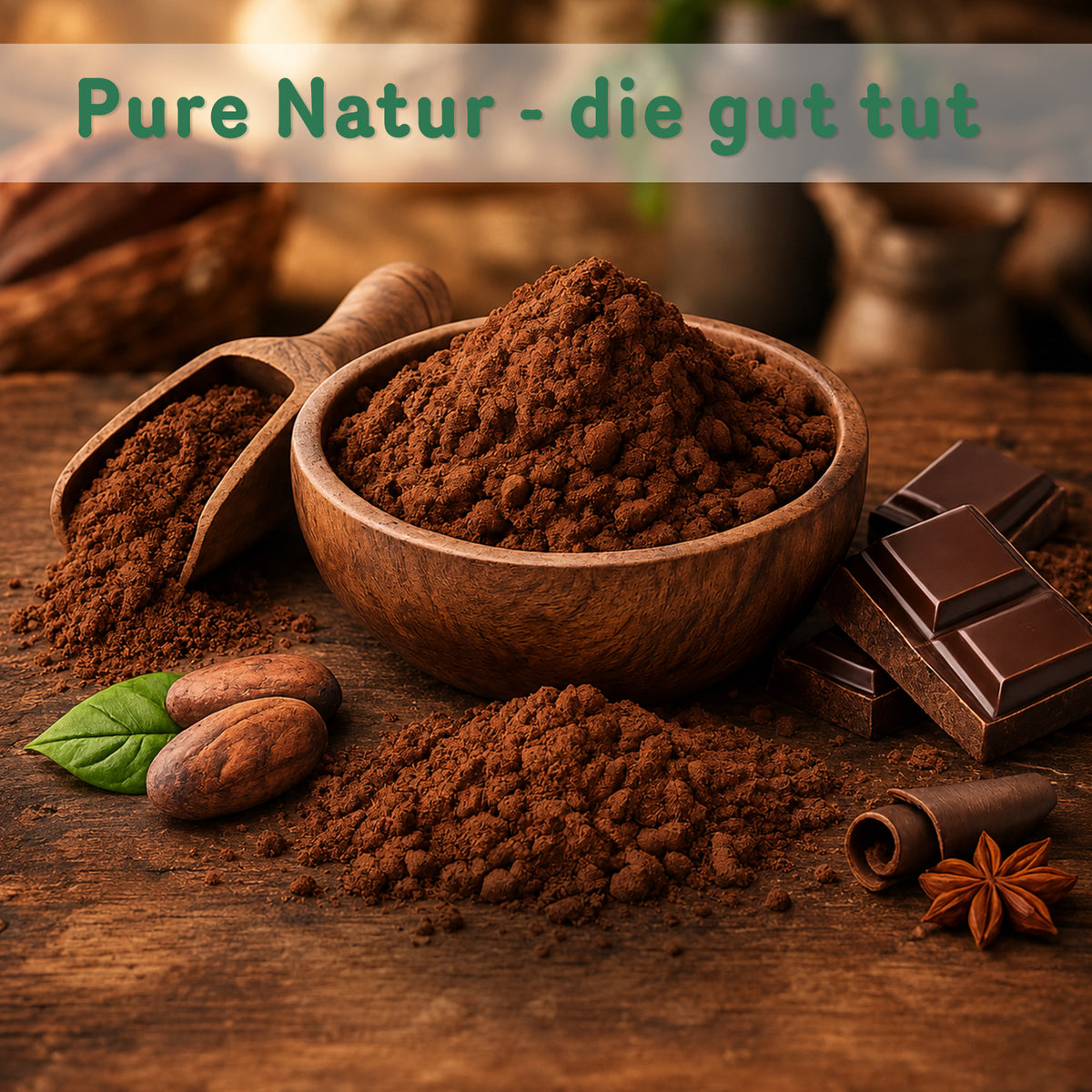 Tasty Pott Bio Kakao schwach entölt - 1kg Beutel — Abbildung 6