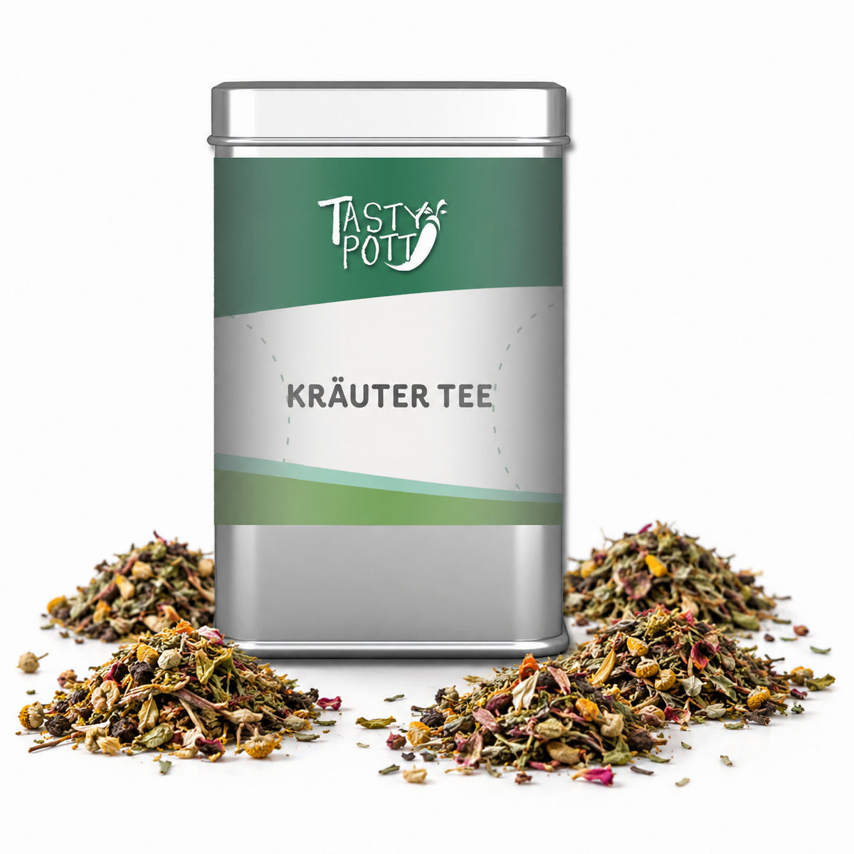 Kräutertee - Klassische Teemischung - 25g Dose von Tasty Pott