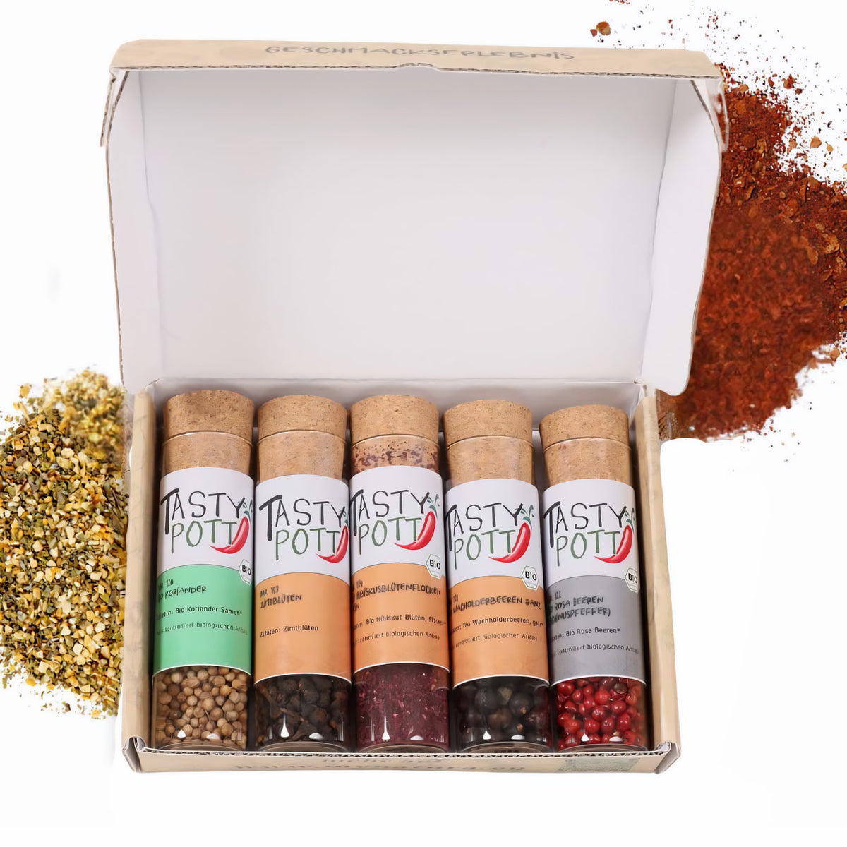 Tasty Pott Dank Box "Vielen Dank" - Jeweils 5 Gewürze wählbar + Karte — Abbildung 7
