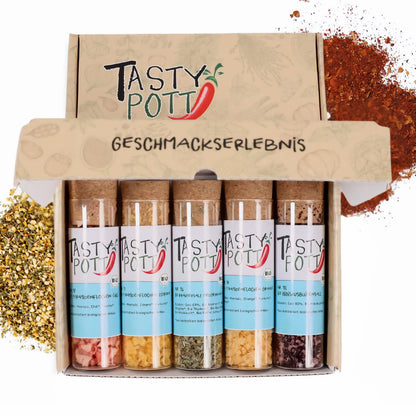 Tasty Pott Dank Box "Alles Gute" - Jeweils 5 Gewürze wählbar + Karte — Abbildung 6