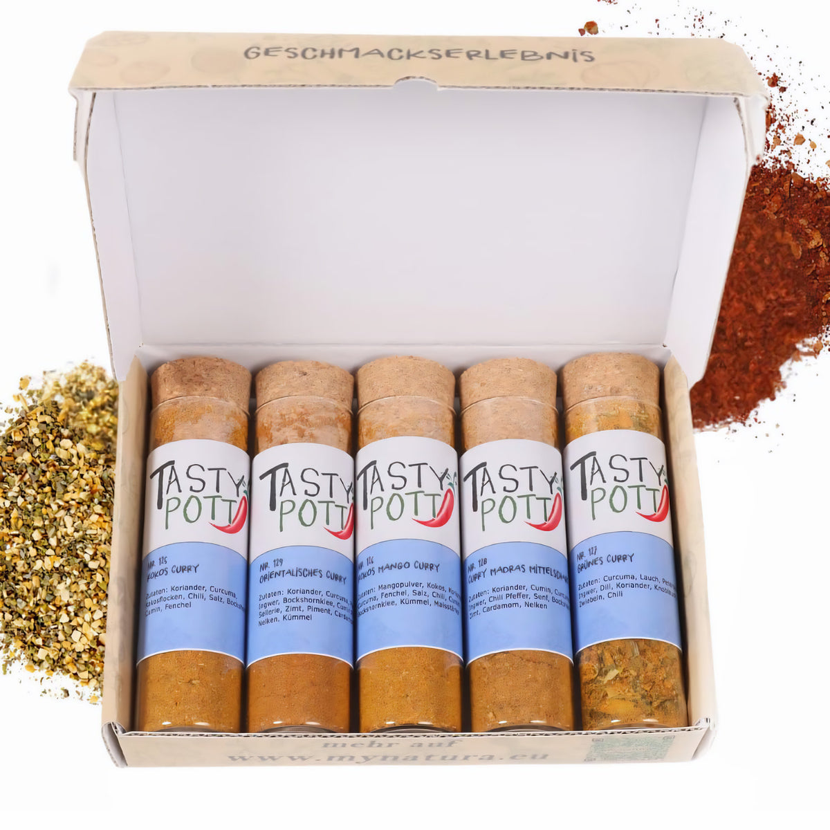 Tasty Pott Dank Box "Alles Gute" - Jeweils 5 Gewürze wählbar + Karte — Abbildung 7