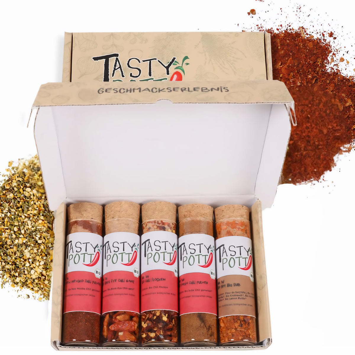 Tasty Pott Dank Box "Alles Gute" - Jeweils 5 Gewürze wählbar + Karte — Abbildung 10