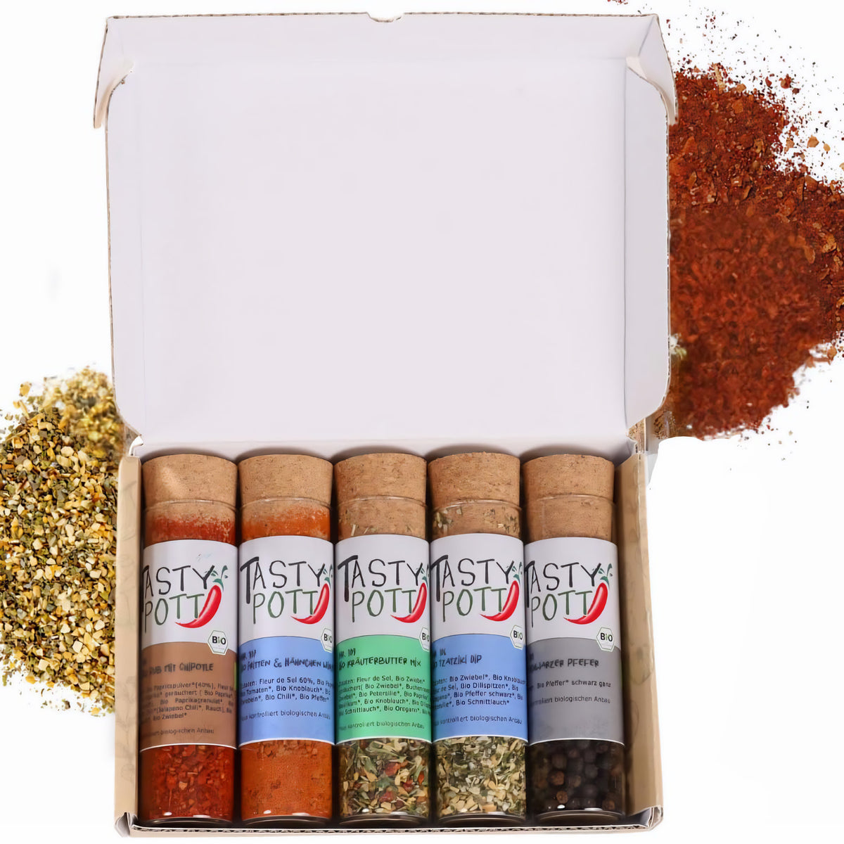 Tasty Pott Dank Box "Alles Gute" - Jeweils 5 Gewürze wählbar + Karte — Abbildung 12