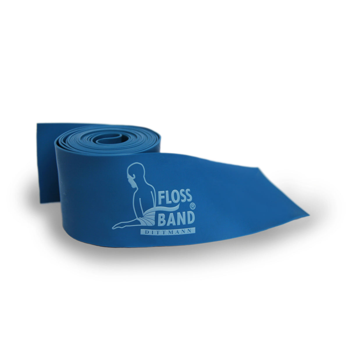 Blaue oder schwarze Dittmann Floss-Band® Fitness Zubehör, elastisches Trainingstool für Muskeldehnung und Mobilität
