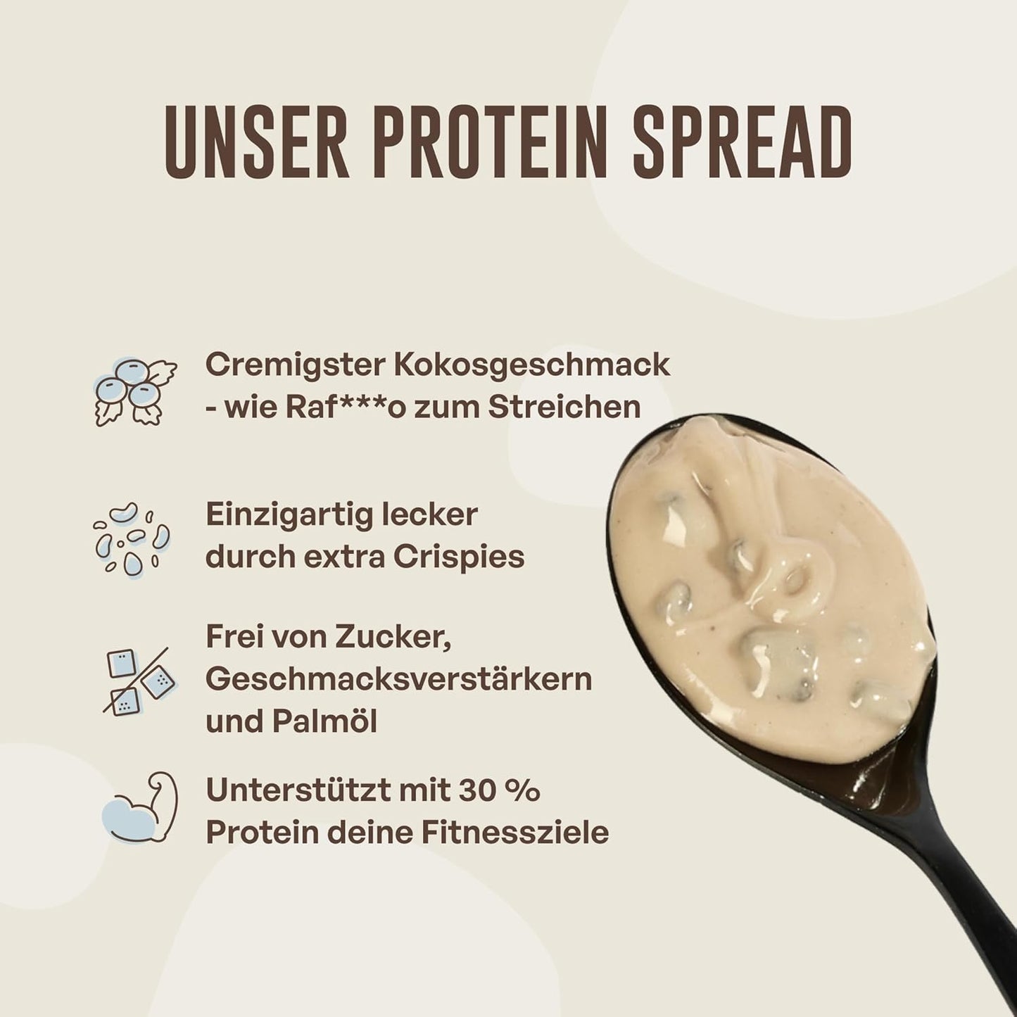 Gain Kitchen Erdnussbutter Protein Creme 3x265g