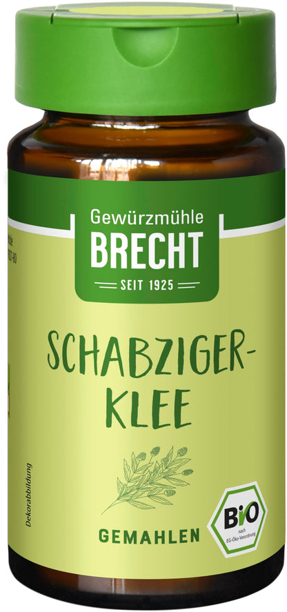 Brecht Schabzigerklee gemahlen - Glas 1 x 20 g