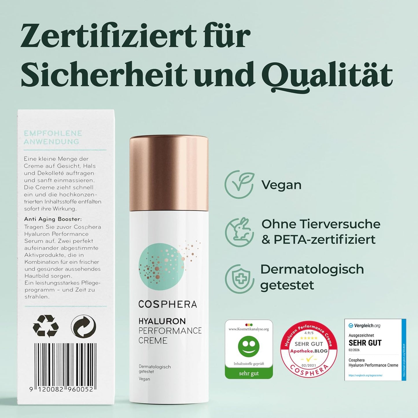 Cosphera Hyaluron Performance Creme - 50ml