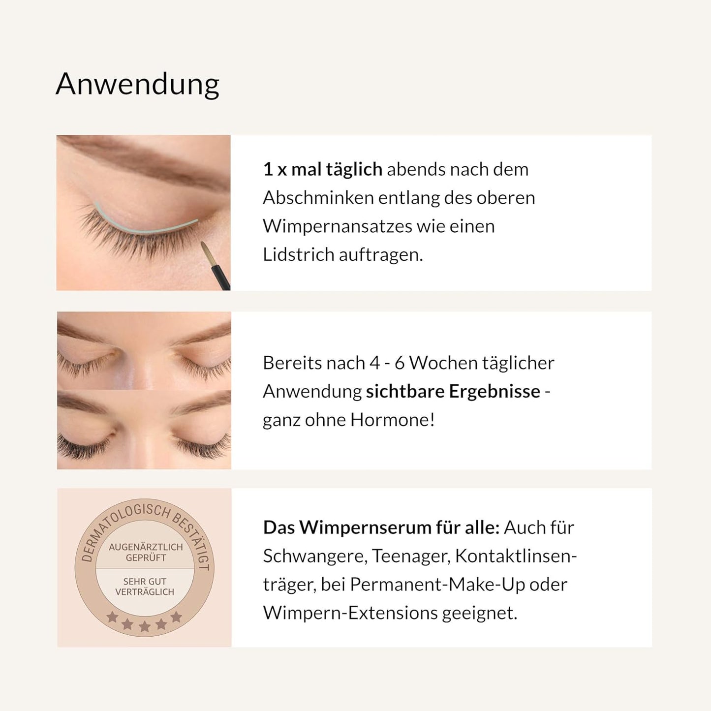 Cosphera - Neverending Lashes - Wimpernserum & Augenbrauenserum 4ml