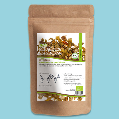 Mynatura Bio Mistelkraut getrocknet & geschnitten – in verschiedenen Größen
