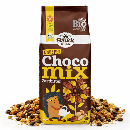 Bauckhof Bio Knusperfrühstück Zartbitter glutenfrei - 6x300g